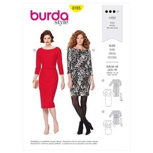 🧵 2 for 22$ 🧵 BURDA Dress Sewing Pattern 6165